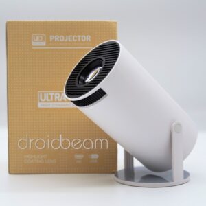 DroidBeam® GO Portable Android™ Smart Projector With HDMI & Bluetooth®